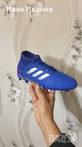 бутонки  Adidas Predator 19.3 FG номер 38 2/3, снимка 7 - Футбол - 42541270