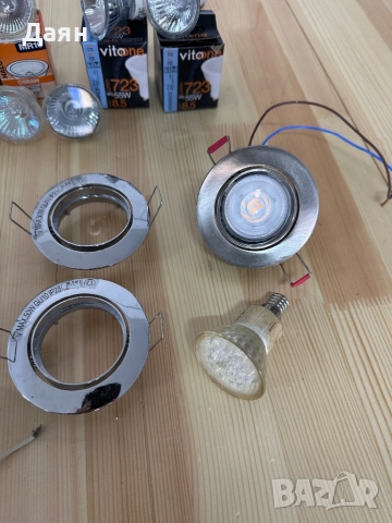 Луни за вграждане в окачен таван , снимка 5 - Лампи за таван - 52249961