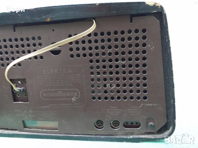Nordmende Elektra HIFI Е 13  1960г, снимка 10 - Радиокасетофони, транзистори - 29513139