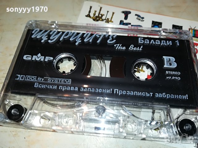 ЩУРЦИТЕ-ОРИГИНАЛНА КАСЕТА 0201231932, снимка 13 - Аудио касети - 39163993
