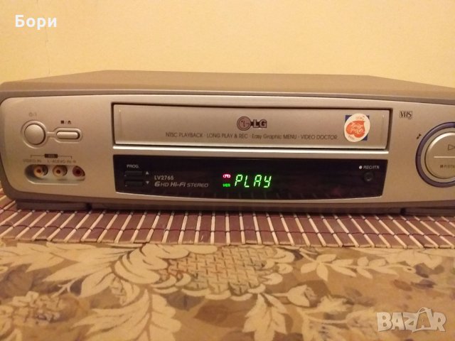 LG HIFIi-Stereo LV 2765 VHS , снимка 2 - Плейъри, домашно кино, прожектори - 30903216