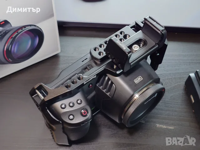 Кино камера Blackmagic Pocket Cinema Camera 6K G1 , снимка 3 - Камери - 56079554