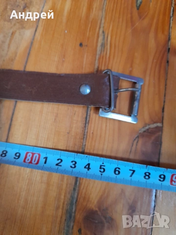 Стар кожен колан #12, снимка 4 - Други ценни предмети - 53144139