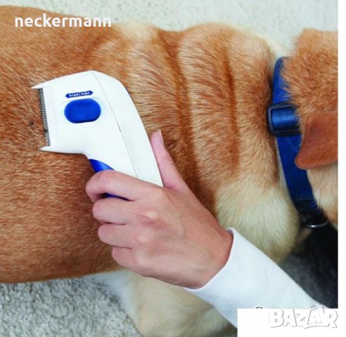 Електрически гребен срещу бълхи кърлежи за домашни любимци Flea Doctor, снимка 5 - За кучета - 29358035