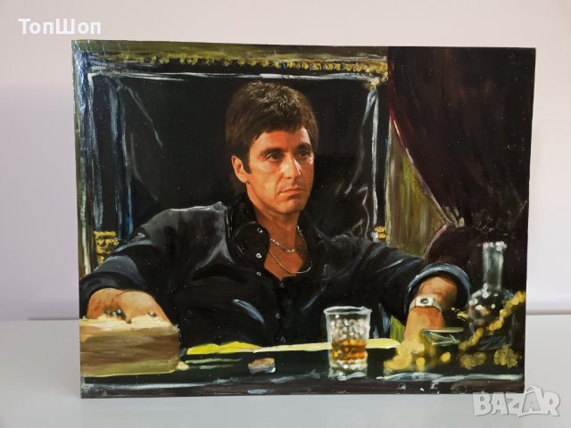 Картина на Al Pacino Белязаният - Tony Montana Scarface 2, снимка 1 - Картини - 37736142