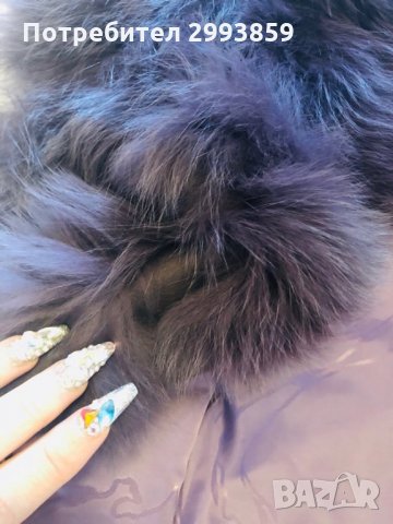 Елек лисица 70см*лилав, снимка 6 - Елеци - 32013104