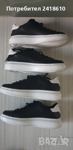 Karl Lagerfeld Leather Mens Size 45/29см 44/28 ОРИГИНАЛ! Мъжки спортно - елегантни обувки / кецове/ , снимка 2 - Кецове - 52335896