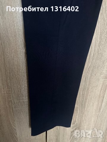 Тъмно син дамски офис панталон, размер 40, снимка 3 - Панталони - 39054438