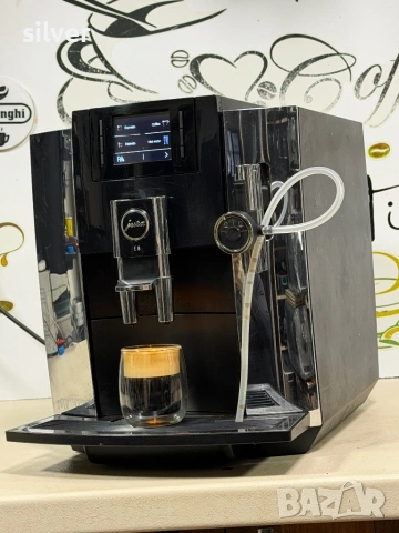 Кафемашина кафе автомат jura E8 с гаранция, снимка 6 - Кафемашини - 54242308