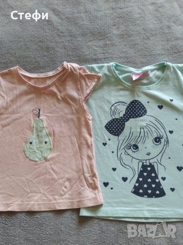Бебешки тениски размер 80, снимка 1