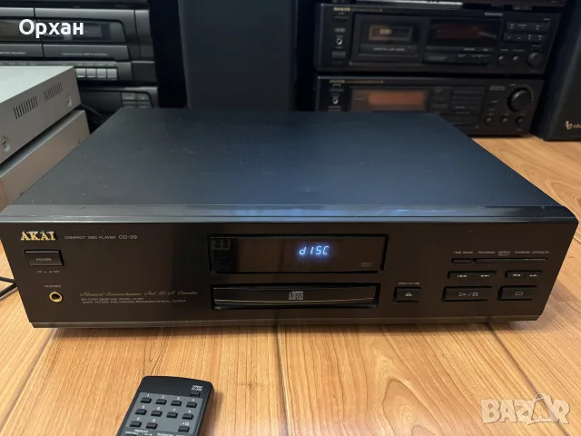 Качествен CD Плеър Akai CD-29 с Оригинално Дистан, снимка 5 - MP3 и MP4 плеъри - 56537429