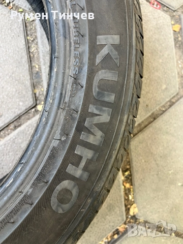 1бр лятна гума 215-55-18, снимка 2 - Гуми и джанти - 51774919