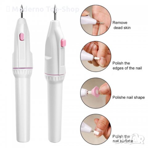 Електрическа пила за нокти 5 в 1, снимка 4 - Продукти за маникюр - 32037350