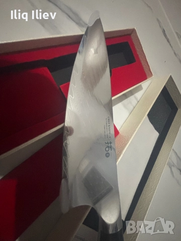 Професионален Кухненски нож на шеф, снимка 3 - Прибори за хранене, готвене и сервиране - 52930764