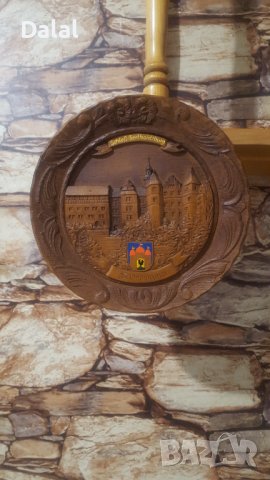 Дърворезба-Пано,декоративна чиния за стена, снимка 6 - Пана - 39472225