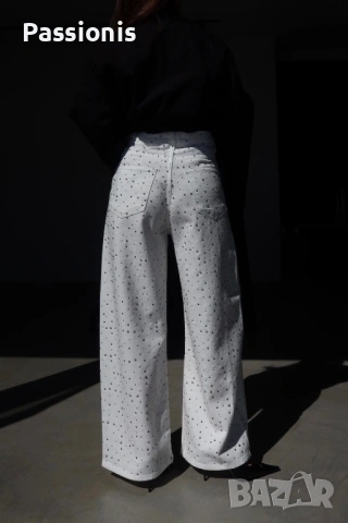 Дънки с камъни, снимка 2 - Дънки - 54040732