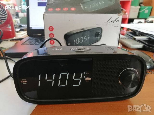 Радиочасовник Life RAC-002, снимка 3 - Радиокасетофони, транзистори - 38215281