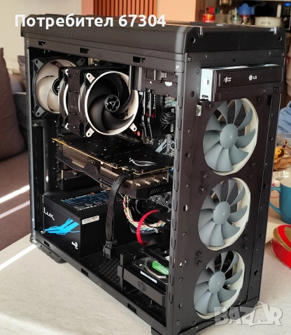 CUSTOM Настолен компютър и геймърски монитор 27inch. като НОВ ASUS VG279Q В, снимка 3 - Геймърски - 54270112