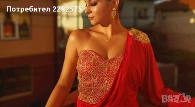 Страхотна рокля JUNONA S/M размер , снимка 4 - Рокли - 30233147