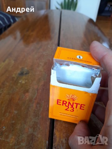 Стара кутия от цигари Ernte 23, снимка 5 - Други ценни предмети - 39566076