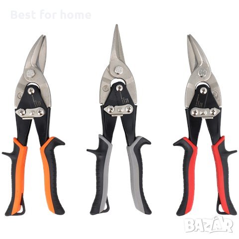 Комплект от 3 ножици за метал Werckmann metal cutter set, снимка 3 - Други инструменти - 34333191