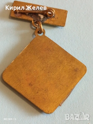 Значка награда от соца ИНИЦИАТИВА за ТЕХНИЧЕСКО и НАУЧНО ТВОРЧЕСТВО на МЛАДЕЖТА 41032, снимка 6 - Колекции - 53159850