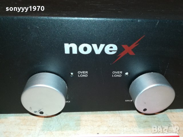NOVEX POWER AMPLI 2X300W 0410211913, снимка 5 - Ресийвъри, усилватели, смесителни пултове - 34349239