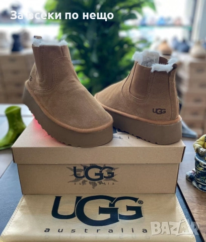 UGG Дамски Топли Зимни Боти ЮДЖИДЖИ - Налични Различни Цветове Код E903, снимка 5 - Дамски боти - 51865240