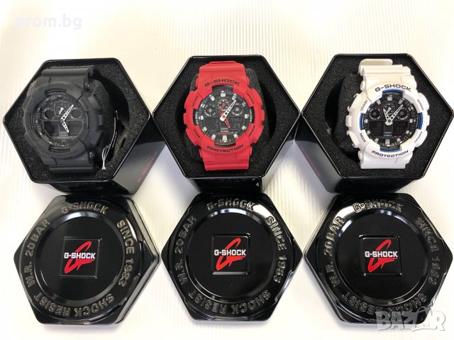 Мъжки часовник Casio G-SHOCK GA-100, 3 цвята, внос от Германия, снимка 1