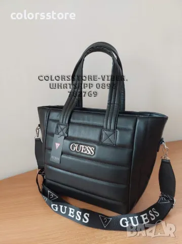 Черна чанта Guess-SG137U, снимка 2 - Чанти - 47415173