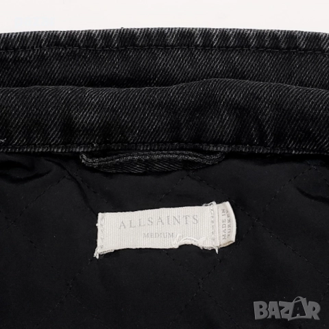 ALLSAINTS Оригинално Мъжко Дънково Яке Деним Преходно M, снимка 10 - Якета - 52033457