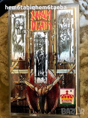 Рядка касетка! NAPALM DEATH - Death by Manipulation - King's Records, снимка 1 - Аудио касети - 29390711