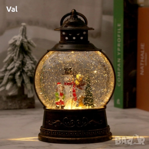 Коледен снежен глобус, снимка 5 - Декорация за дома - 52515024