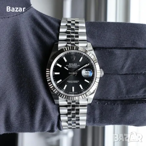 Rolex Datejust Jubelee Мъжки Часовник 41mm Автоматичен Самонавиващ се Механизъм 