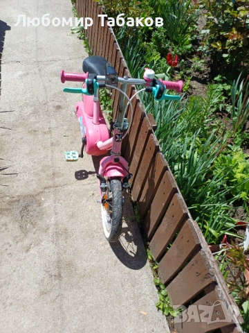 ​Детски велосипед B'Twin 14 инча (Decathlon) – със Stop Easy спирачки