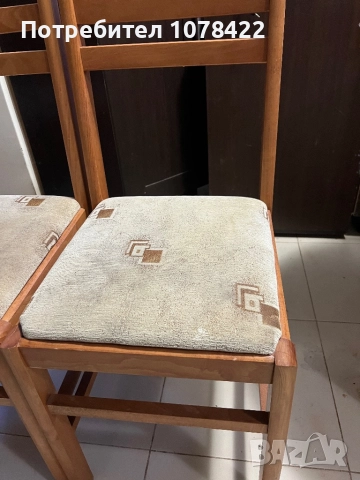 Продават се четири дървени стола за хранене., снимка 4 - Столове - 52722793