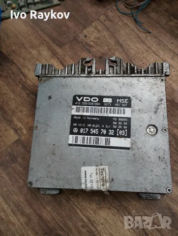 Компютър двигател Mercedes W202 , 0175457032 , снимка 2 - Части - 56248634