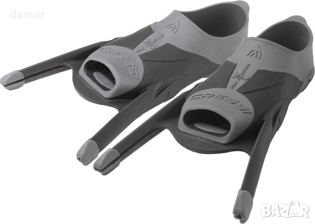 Cressi Foot Pocket за плавници GaraTurbo, унисекс, черен/сив (44/45), снимка 1 - Водни спортове - 44500426