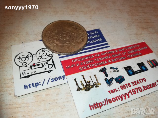щатски 1851 долар 1501211952, снимка 12 - Колекции - 31437705