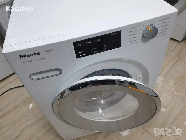 Miele Пералня - Лява Панта - Wi-Fi - TwinDos - Подсветка - Миеле 12м Гаранция, снимка 14 - Перални - 55946717