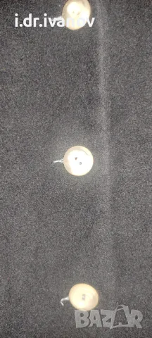 Черно палто прав модел , снимка 3 - Палта, манта - 48346907