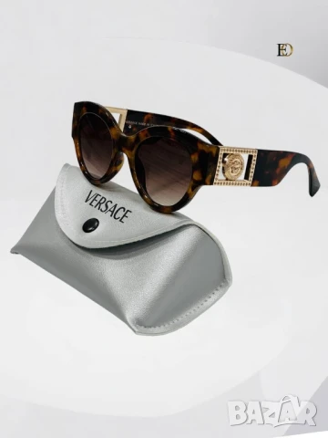 очила с калъф, кутия и ув защита louis vuitton versace , снимка 11 - Слънчеви и диоптрични очила - 51393808