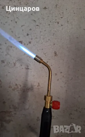 Горелка пропан-бутан с човки 3бр, регулатор Rothenberger 4bar, накрайник туристическа бутилка., снимка 5 - Други машини и части - 48601183