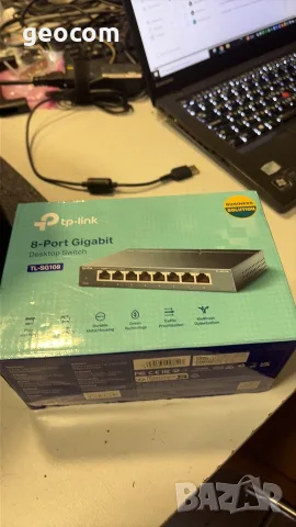 TP-Link TL-SG108 8-Port 1G Мрежов суич (Метален корпус)