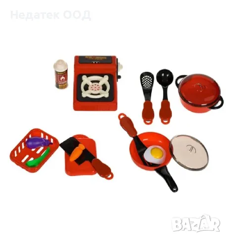 Детски кухненски комплект с прибори, 12 бр., снимка 2 - Други - 49057458