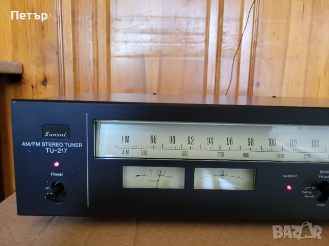 Sansui TU-217 FM / AM ТУНЕР, снимка 2 - Други - 51654321