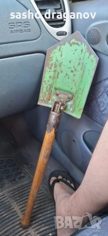 Военна сгъваема сапьорна лопата, (СССР/България), снимка 6 - Антикварни и старинни предмети - 52258290