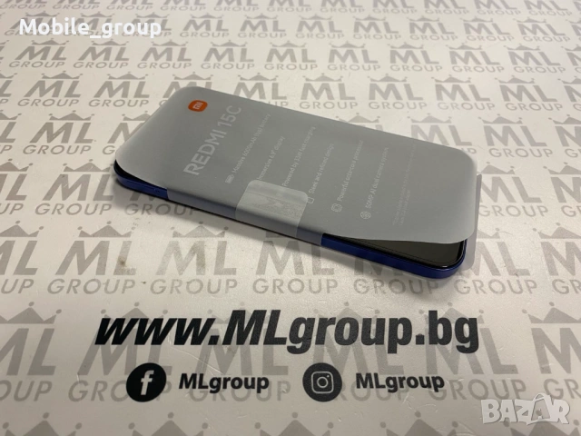 #MLgroup предлага Xiaomi Redmi 15C 4G 128GB / 4GB RAM Blue, нов.