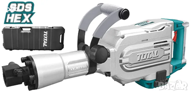 Къртач Total Industrial TH215456 1700 W, 45 J, SDS-Hex  - 24 МЕСЕЦА ГАРАНЦИЯ, снимка 2 - Други инструменти - 49556600