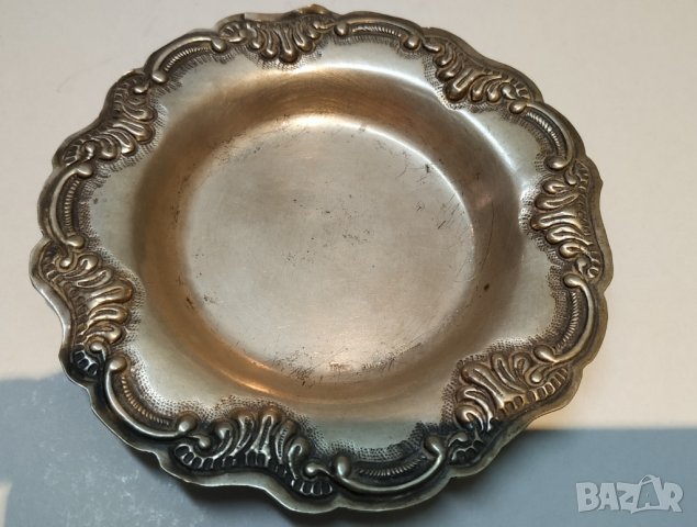 Сребърна купичка, снимка 3 - Антикварни и старинни предмети - 29935492